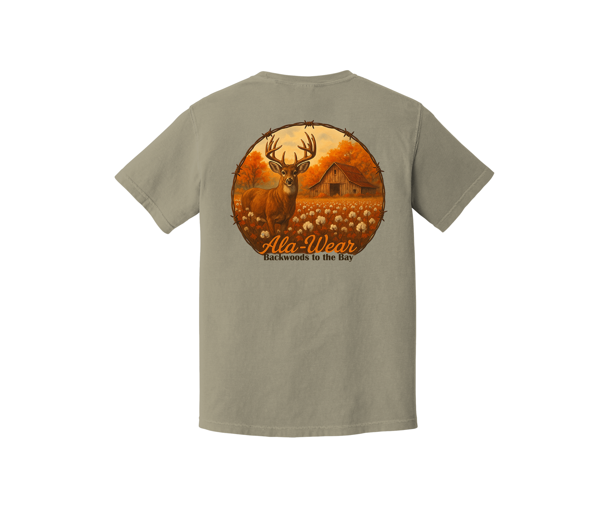 Fall Whitetail Buck Scene