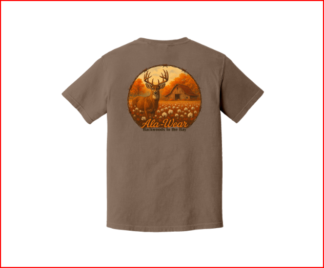 Fall Whitetail Buck Scene